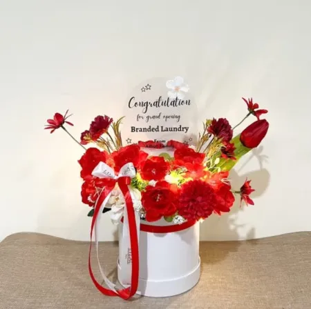 Bloom Box Akrilik Ucapan Grand Opening Kosambi